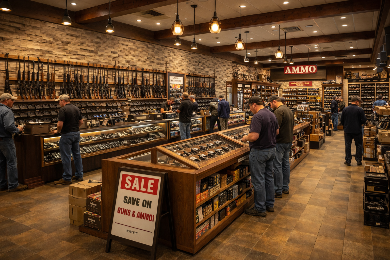 Inside Gun Store